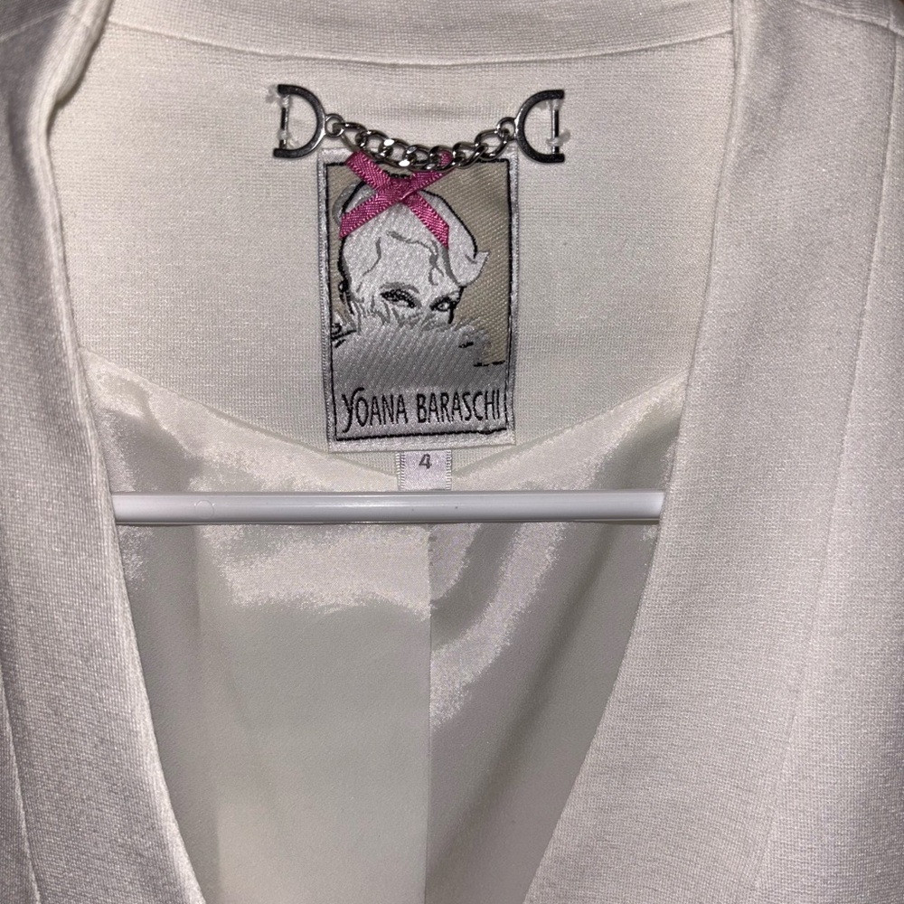 Yoana Baraschi White Blazer